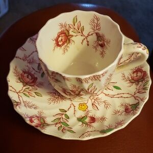 Copeland Spode Rosebud Chintz Tea Set